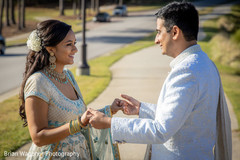 First look Indian couple scene. First look Indian couple scene.