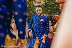 Special guest during the Baraat celebrations. Special guest during the Baraat celebrations.