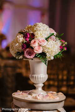 Floral arrangement design for the Indian wedding ceremony. Floral arrangement design for the Indian wedding ceremony.