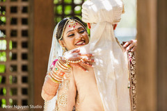 First look Indian couple scene. First look Indian couple scene.