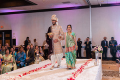 Indian groom ceremony entry. Indian groom ceremony entry.