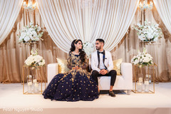 Indian bride and groom inspiring reception outfits. Indian bride and groom inspiring reception outfits.
