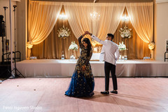 Indian couple taking the dance floor. Indian couple taking the dance floor.