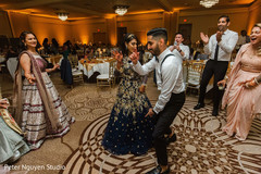 Indian couple dancing together as husband and wife. Indian couple dancing together as husband and wife.