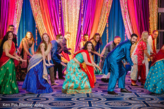 Maharani and her relatives doing a choreography Maharani and her relatives doing a choreography