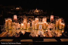 Indian wedding table candles decorations. Indian wedding table candles decorations.