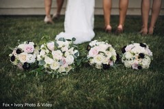 Close up capture of the bouquet designs. Close up capture of the bouquet designs.