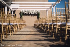 Indian wedding ceremony decor details. Indian wedding ceremony decor details.