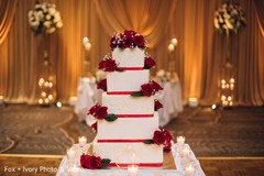 Indian wedding cake design details. Indian wedding cake design details.