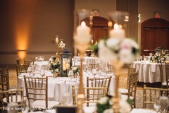 Table decor design for the Indian wedding reception. Table decor design for the Indian wedding reception.
