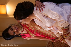 Indian bride and special guest getting ready for the ceremony. Indian bride and special guest getting ready for the ceremony.