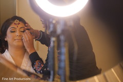 Maharani getting ready for the grand Indian wedding ceremony. Maharani getting ready for the grand Indian wedding ceremony.