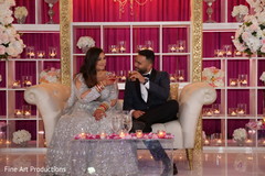 Maharani and Raja at the reception venue. Maharani and Raja at the reception venue.