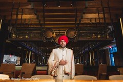 Indian groom posing for photo. Indian groom posing for photo.