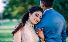 Indian bride and groom posing outdoors capture. Indian bride and groom posing outdoors capture.