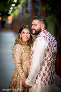Indian couple posing close to each other Indian couple posing close to each other