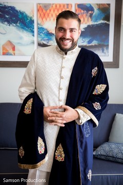 The Indian groom ready for the ceremony The Indian groom ready for the ceremony