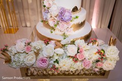 A close up to the wedding cake decoration A close up to the wedding cake decoration