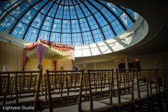 Hindu wedding ceremony under a dome. Hindu wedding ceremony under a dome.