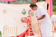 Maharani during wedding ritual. Maharani during wedding ritual.