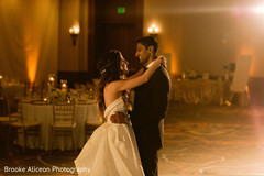 Maharani and Raja dancing close together during reception. Maharani and Raja dancing close together during reception.