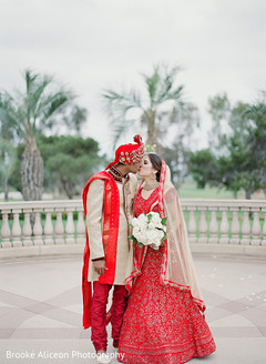 Maharani and Raja kissing for photo session. Maharani and Raja kissing for photo session.