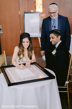 Maharani signing wedding papers. Maharani signing wedding papers.