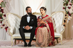 Indian bride and groom's wedding speech capture. Indian bride and groom's wedding speech capture.