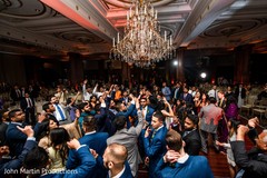 Incredible Indianw wedding reception dance party. Incredible Indianw wedding reception dance party.