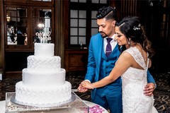 Indian couples cutting cake moment. Indian couples cutting cake moment.