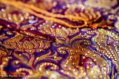Indian bridal golden and purple veil. Indian bridal golden and purple veil.