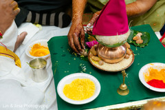 The tumeric paste for one of the pre-wedding rituals The tumeric paste for one of the pre-wedding rituals