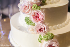 Indian wedding cake pink roses decoration. Indian wedding cake pink roses decoration.