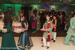 Indian pre-wedding gifts entrance ritual. Indian pre-wedding gifts entrance ritual.