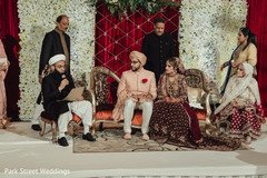Indian wedding priest at wedding ceremony. Indian wedding priest at wedding ceremony.