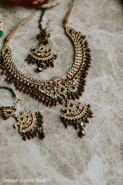 Jewelry worn by Maharani during wedding. Jewelry worn by Maharani during wedding.