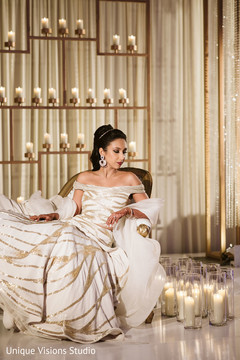 Maharani surrounded by candles. Maharani surrounded by candles.