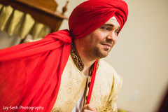 Indian groom getting ready for his big day. Indian groom getting ready for his big day.