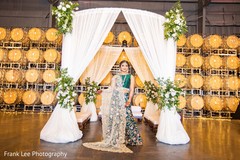 Indian bridal standing indoor Indian bridal standing indoor