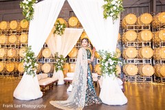 Indian bridal staring left Indian bridal staring left