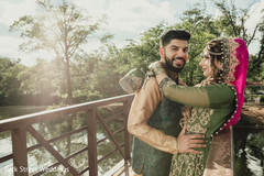 Indian couple hugging day portrait Indian couple hugging day portrait