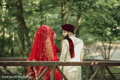 Backwards part indian couple portrait Backwards part indian couple portrait
