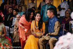 Indian couple at sangeet party. Indian couple at sangeet party.
