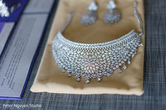 Maharani's ceremony white diamonds choker necklace. Maharani's ceremony white diamonds choker necklace.