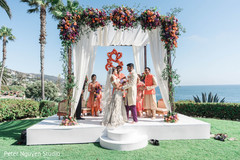 Indian couple at wedding ceremony rituals capture. Indian couple at wedding ceremony rituals capture.