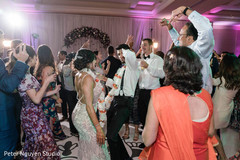 Upbeat Indian wedding reception dance. Upbeat Indian wedding reception dance.
