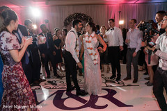 Lovely Indian couple at their wedding reception. Lovely Indian couple at their wedding reception.