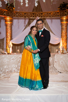 Indian wedding relatives reception photo session. Indian wedding relatives reception photo session.