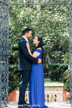 Indina couple looking at each other. Indina couple looking at each other.