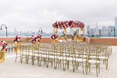 Outdoors Indian wedding ceremony setup. Outdoors Indian wedding ceremony setup.